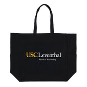 USC Trojans Leventhal Large Pocket Black Tote Bag